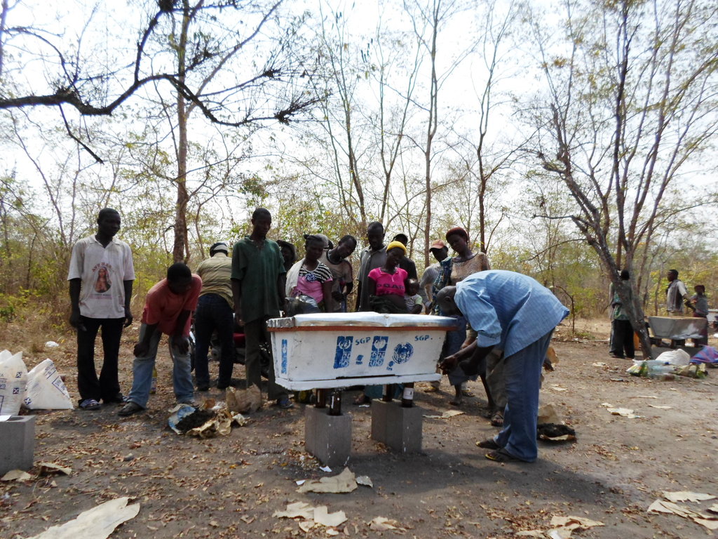 Bring smile to 300villagers Benin with beekeeping!