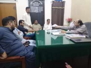 Meeting of SDA Official with CEO Health Authority