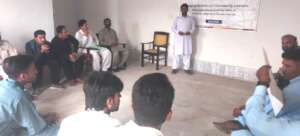 Men club engaged for support