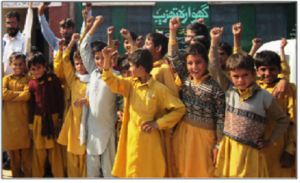 Students of Village Rukhla