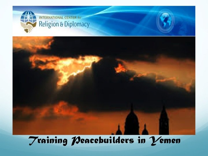 Training Peacebuilders in Yemen