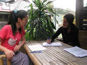 Strategic Planning Meeting, 2015: Maria and Num Ay