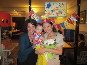 Graduation party for We women students