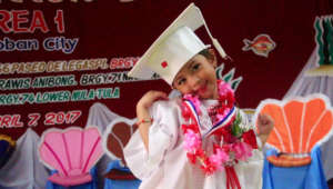 Gold medalist, Belle, dreams to be a doctor.