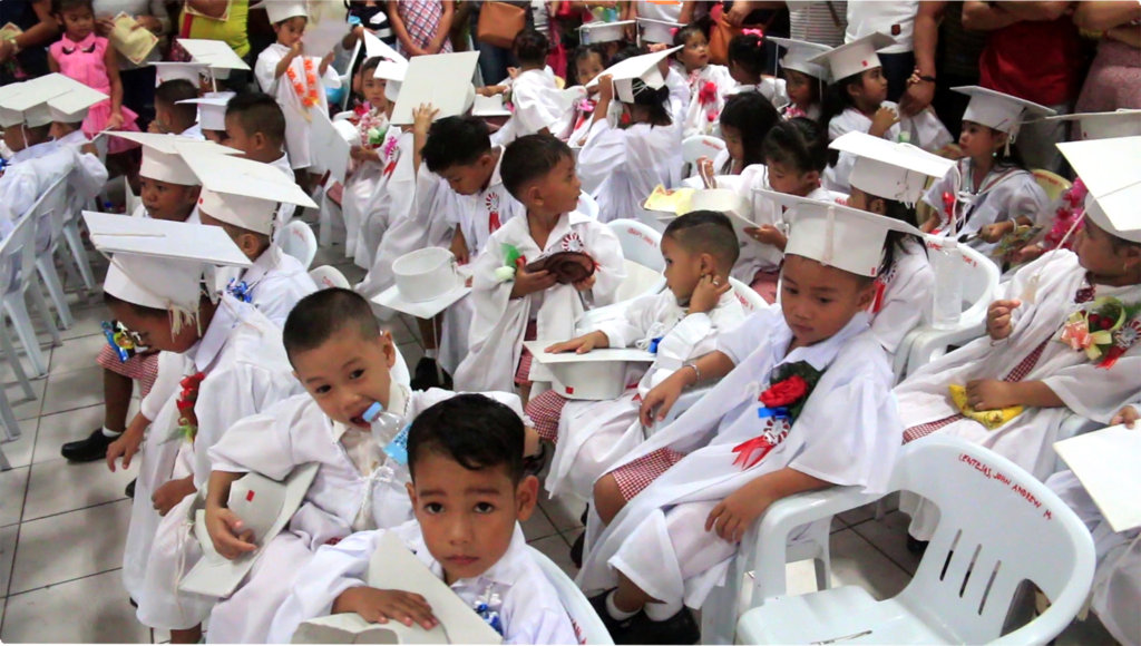 Day care center beneficiaries in Brgy. Nula-Tula