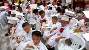 Day care center beneficiaries in Brgy. Nula-Tula