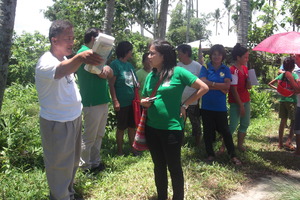 Site visit and consultation with barangay leaders