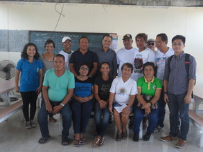 Officials and leaders of a recipient community