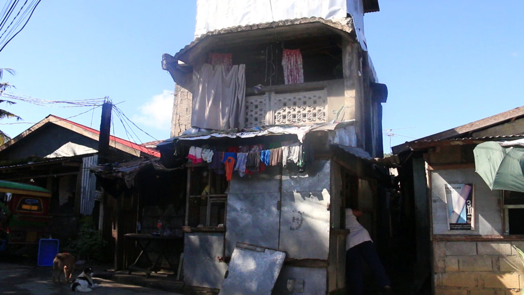 Their house after Haiyan