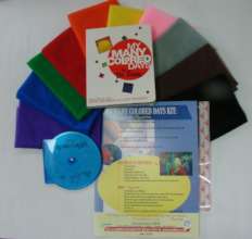 Scarf activity play kit with music CD