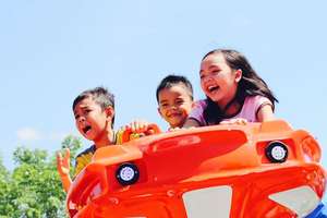First time riders showed mixed emotions