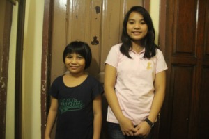 And yes, I'm happy to be with my big sister!