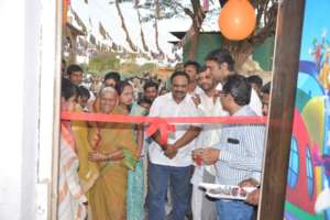 Opening a new balbhavan