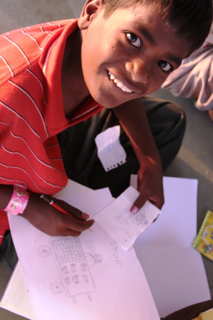 Educate street children in rural India