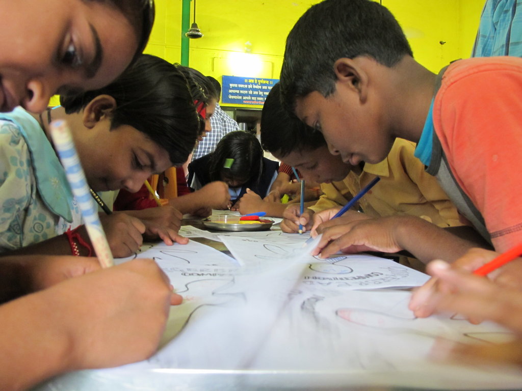 Educate street children in rural India