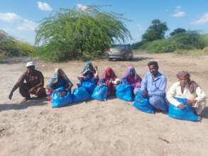 Poor families got relief package