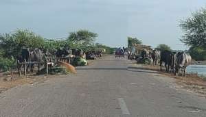 Farmers living on roads