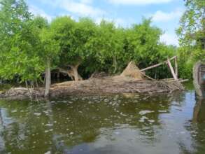Floods water in house