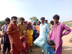 Bajani community members