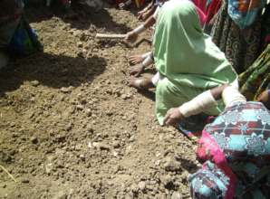 Thari women training on Kitchen Gardening