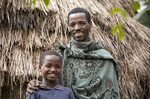 Daniel with his father