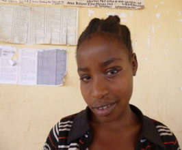 After surgery and her future is bright again!