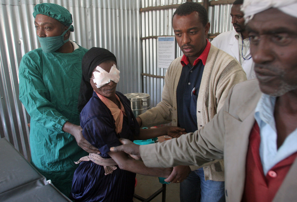 Simple Surgery to restore Sight to Ethiopians