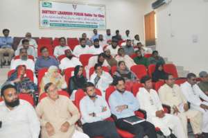 Audience of District Learning Forum