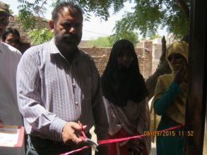 Inauguration of Vocational Center by Abdul Rub