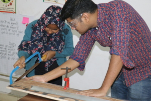 Handson Experience for Participant at Jugaad Lab