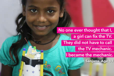 Jugaad (Innovation) Lab for Disadvantaged Girls