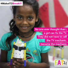 Jugaad (Innovation) Lab for Disadvantaged Girls