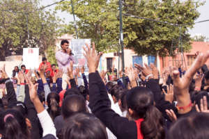 Mobilising school children