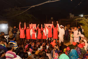 Ratri Choupal Activity in Village