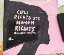 Poster making by Adolescents