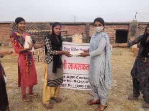 Sanitary Pad Distribution