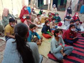 Session with community and adolescents