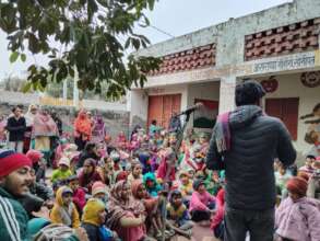 Street play in Jasrana community of Panipat