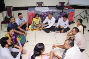 Teachers training in progress