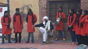 Theater group live in action