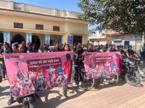Young Girls in Women's day celebrations 2