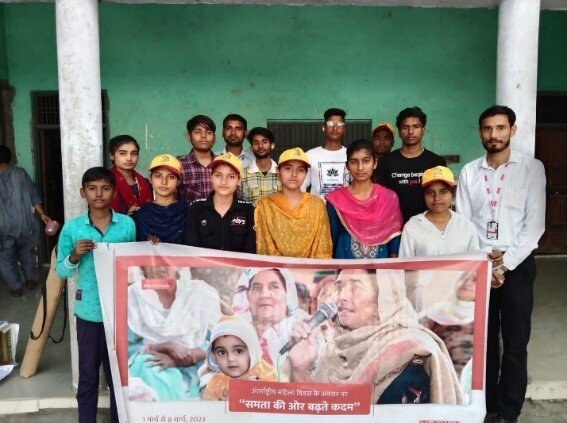 Youth of Karnal during Women's day celebration