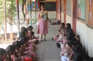 Anjali holding space for other girls