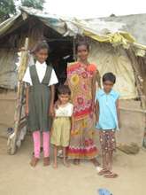 Kajal and her family