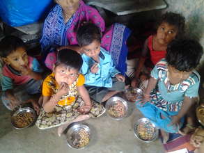 Enjoying Nutritious Food