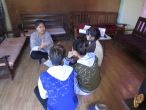 Counselling session at the Safe Home