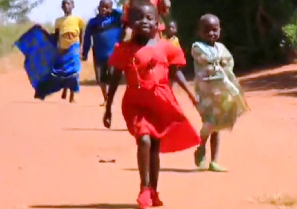 Making shoes for barefoot children in Mozambique