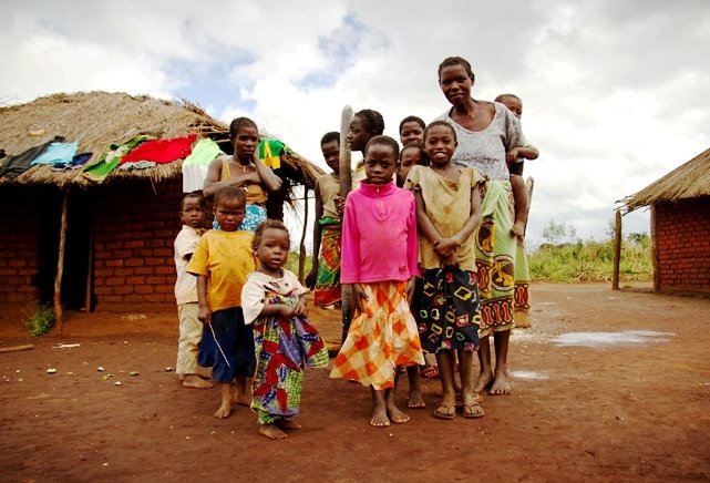 Making shoes for barefoot children in Mozambique