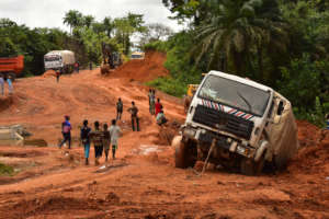 The road leading to Lofa