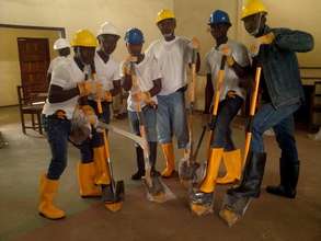 Agriculture students posed for photo